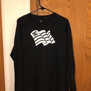 Navy Blue DC Long Sleeve Shirt